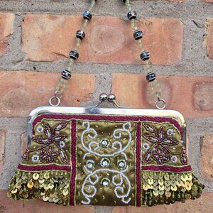 Sequin Evening Purse